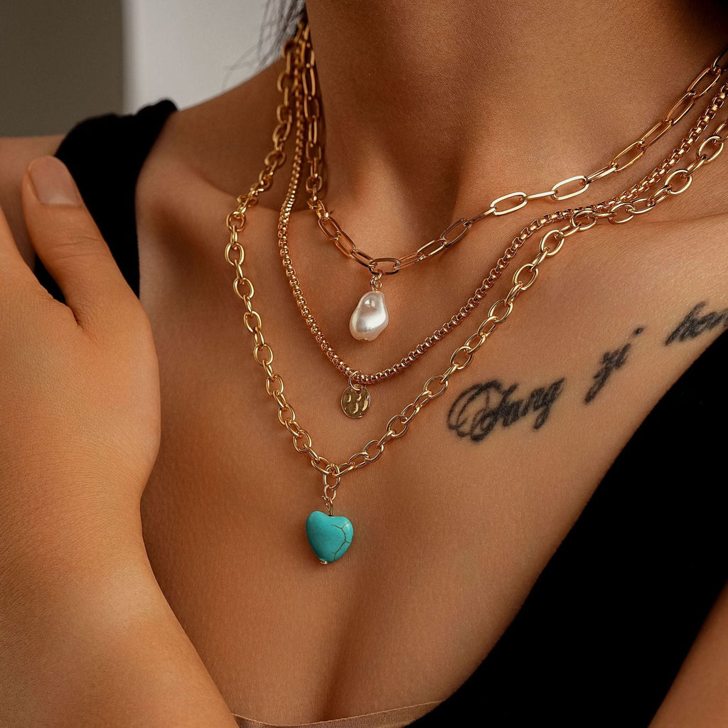 Delicate Artisan Pearl Set