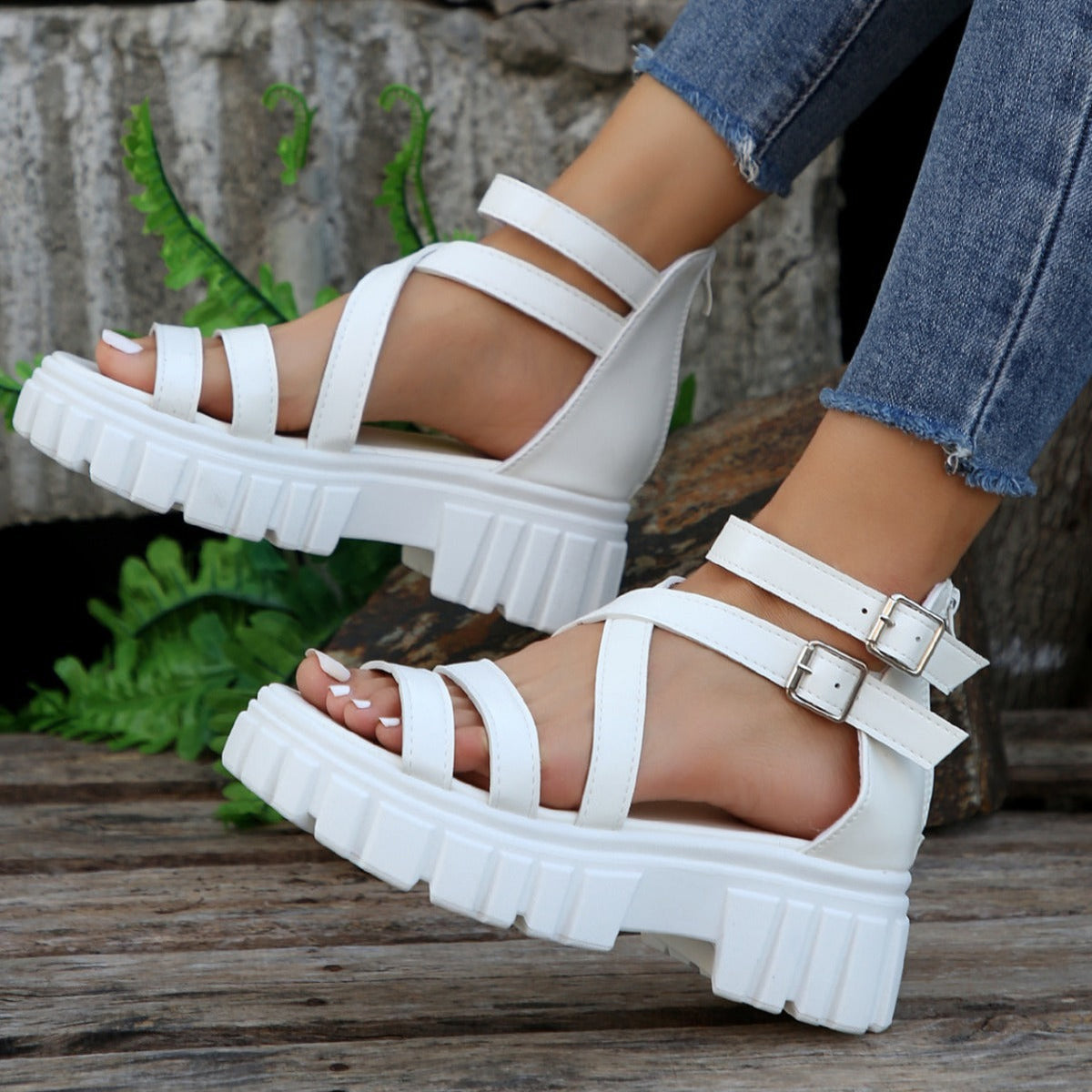 Vintage Inspired Orthopedic Sandals