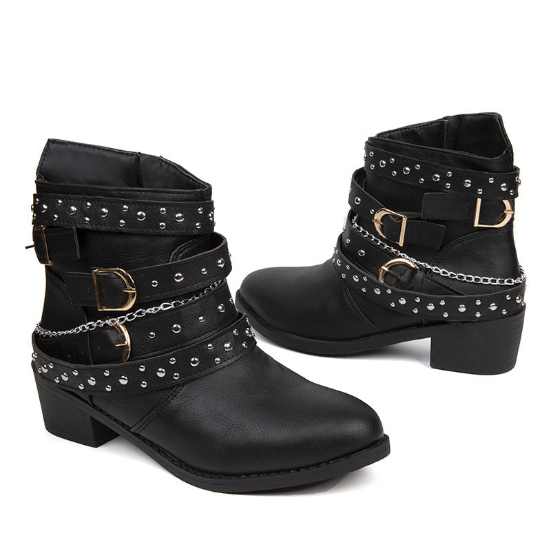 Chic Orthopedic Boots with Unique Design