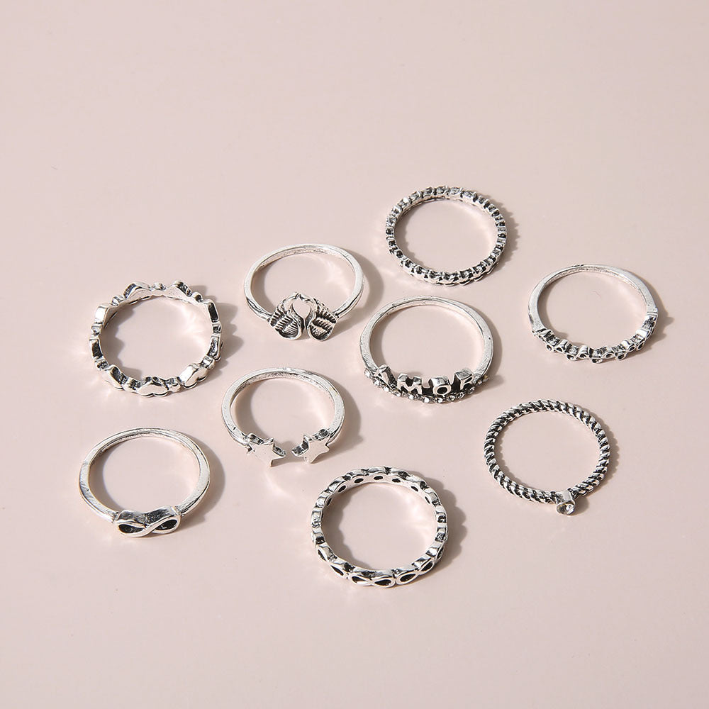 Romantic Silver Set for Special Moments