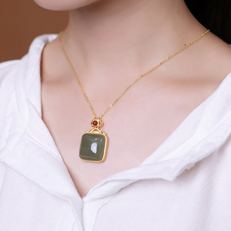 Vintage Handmade Gold Necklace