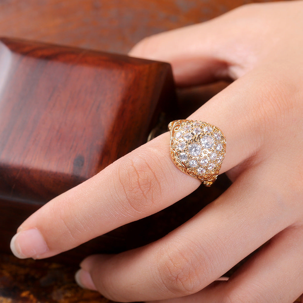 Romantic Gold Ring for Special Moments