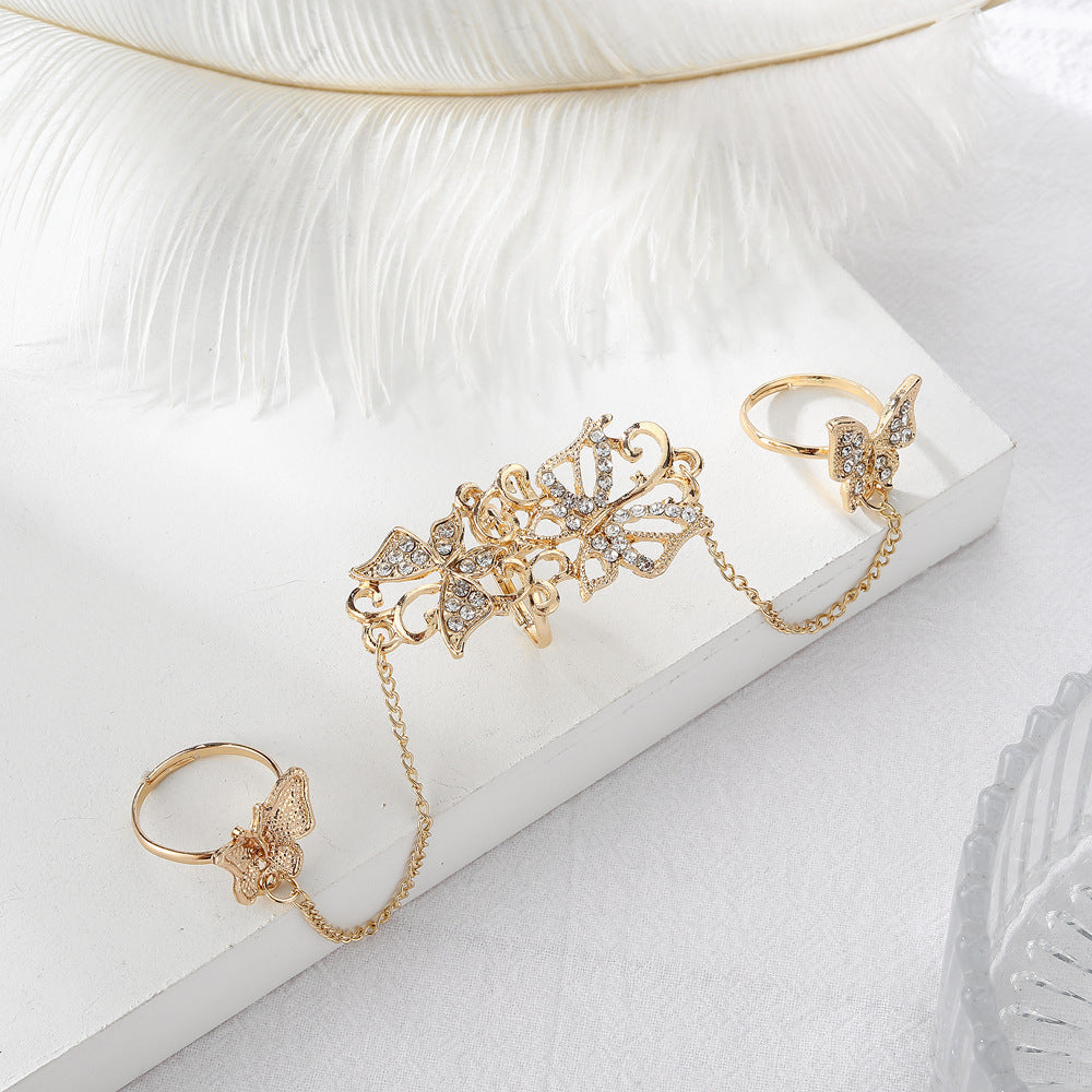 Delicate Artisan Gold Ring