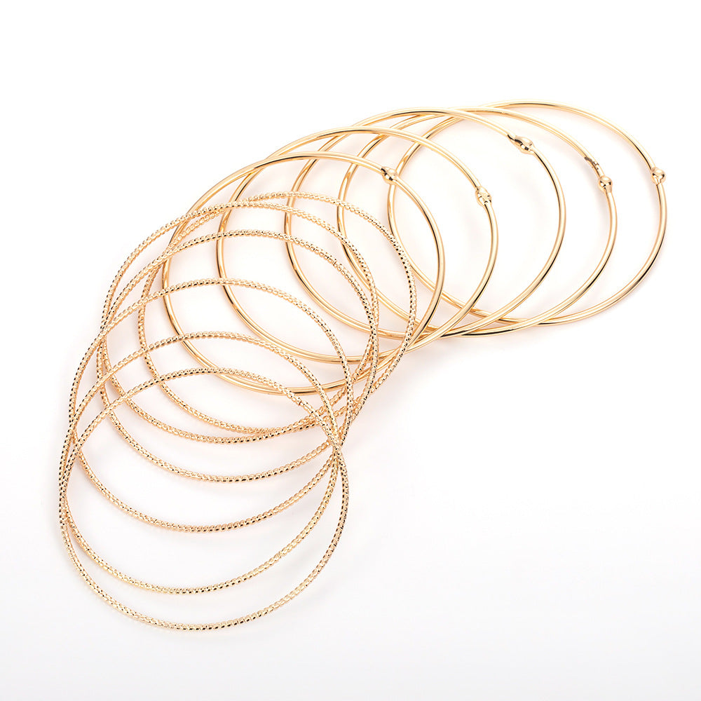 Delicate Artisan Gold Bracelet