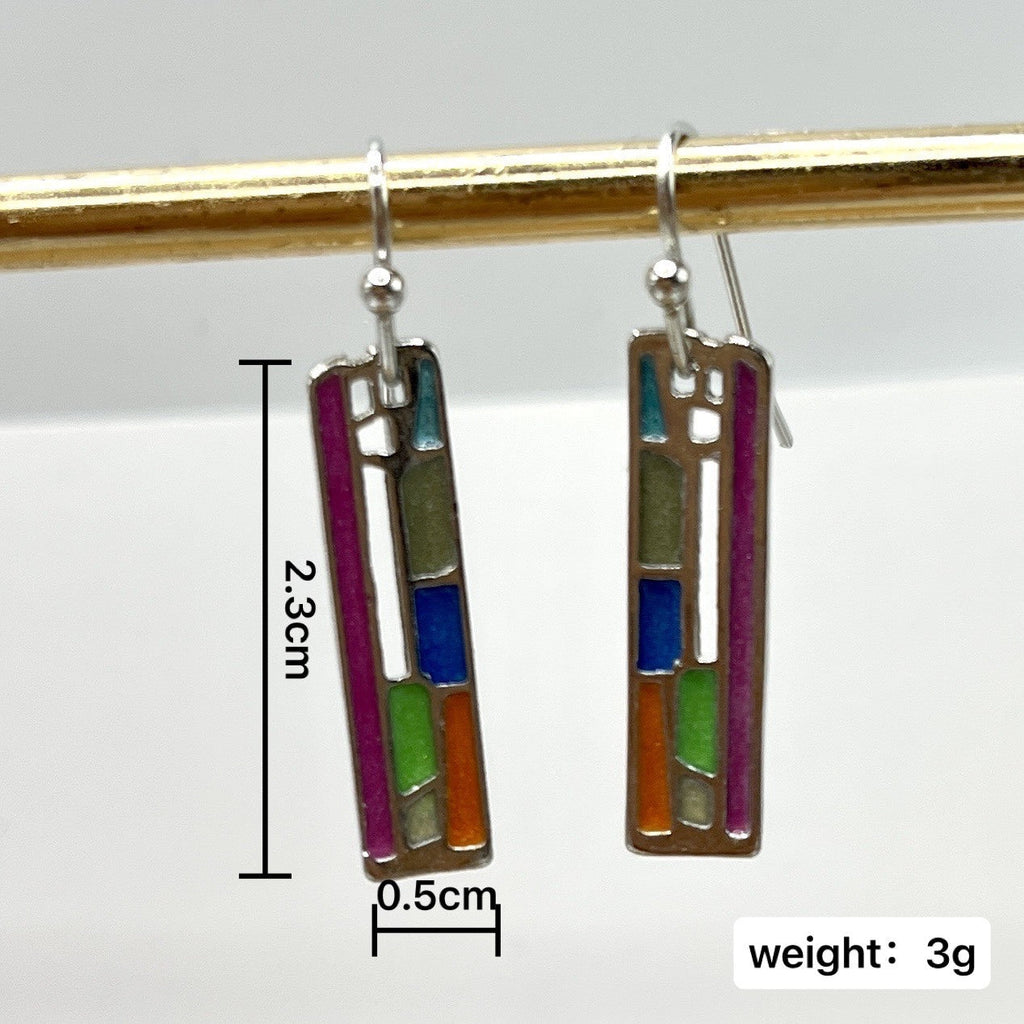 Vintage Handmade Silver Earring