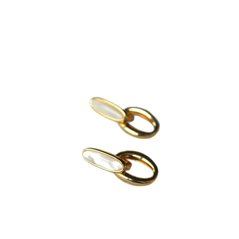 Delicate Artisan Pearl Earring