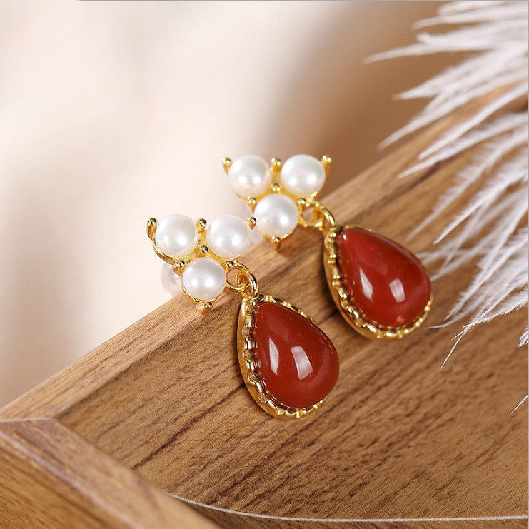 Delicate Artisan Silver Earring
