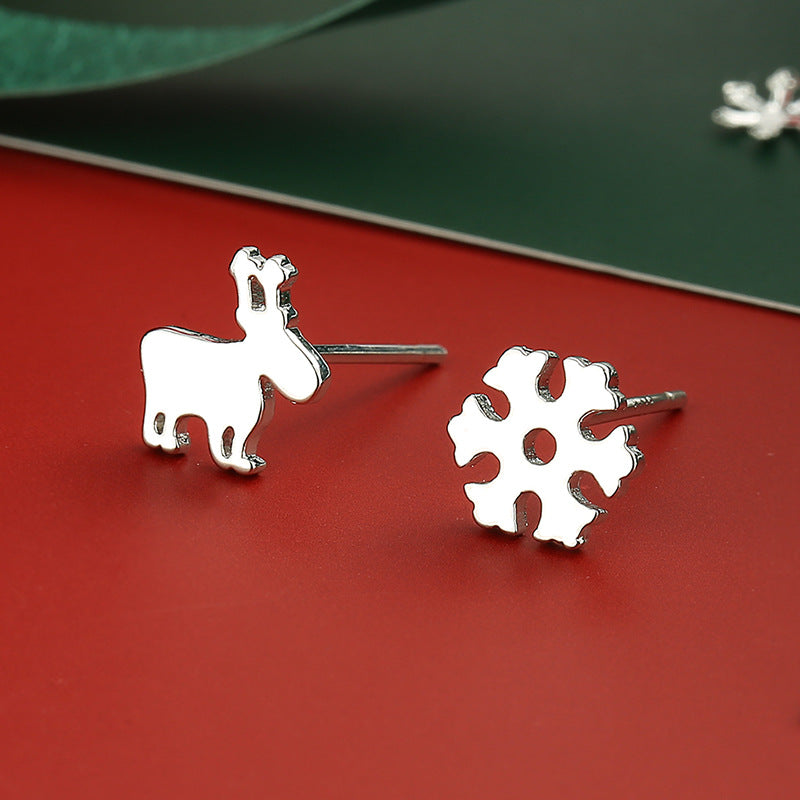 Vintage Handmade Silver Earring