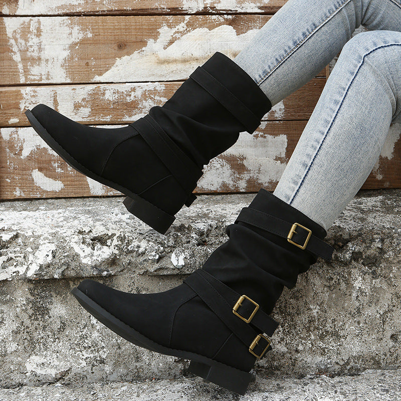 Classic Orthopedic Boots with Timeless Style