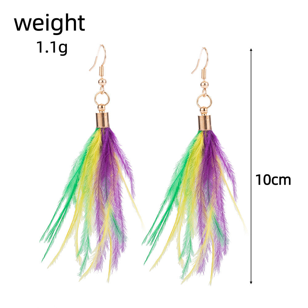 Delicate Artisan Gold Earring