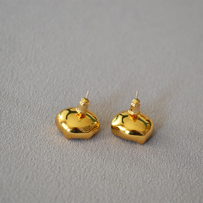 Vintage Handmade Silver Earring