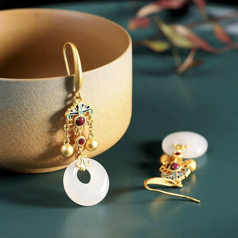 Beautiful Silver Earring with Unique Style