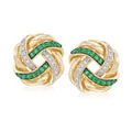 Delicate Artisan Gold Earring