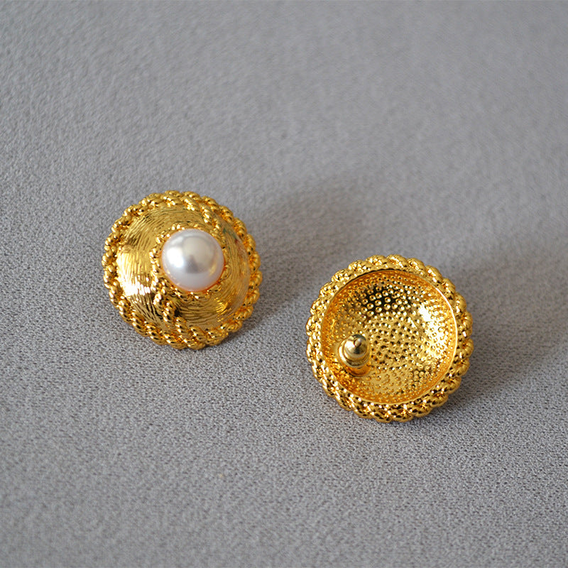 Delicate Artisan Silver Earring