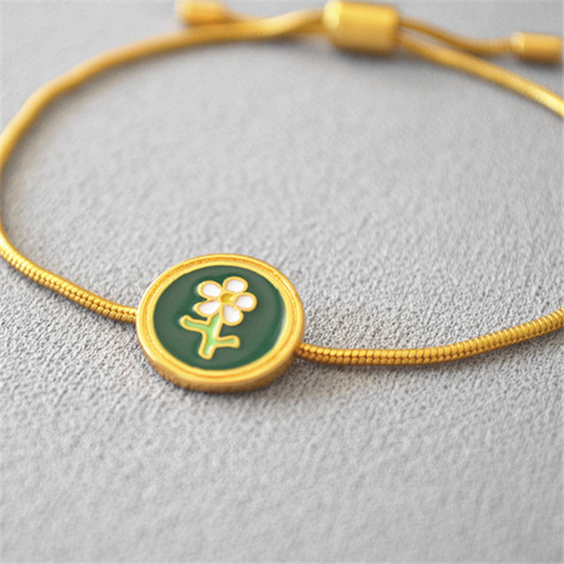 Vintage Handmade Gold Bracelet