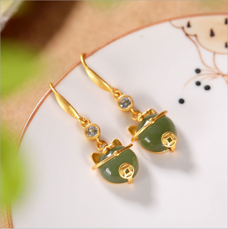 Beautiful Gold Earring with Unique Style