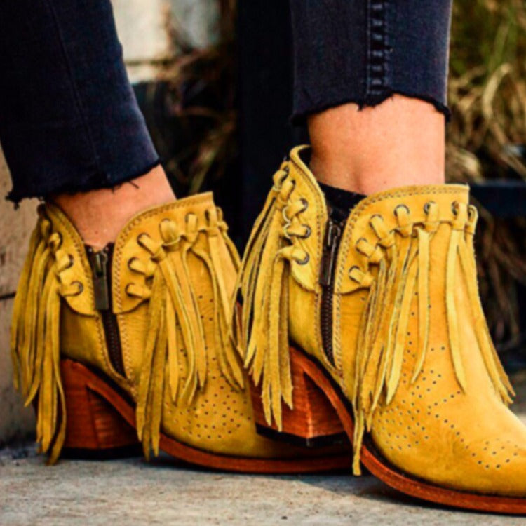 Classic Orthopedic Boots with Timeless Style