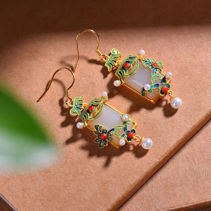 Delicate Artisan Silver Earring
