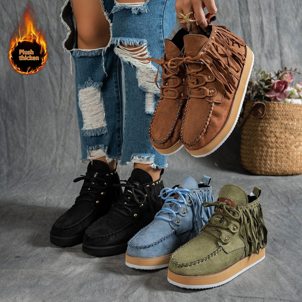 Graceful Orthopedic Boots for Modern Look