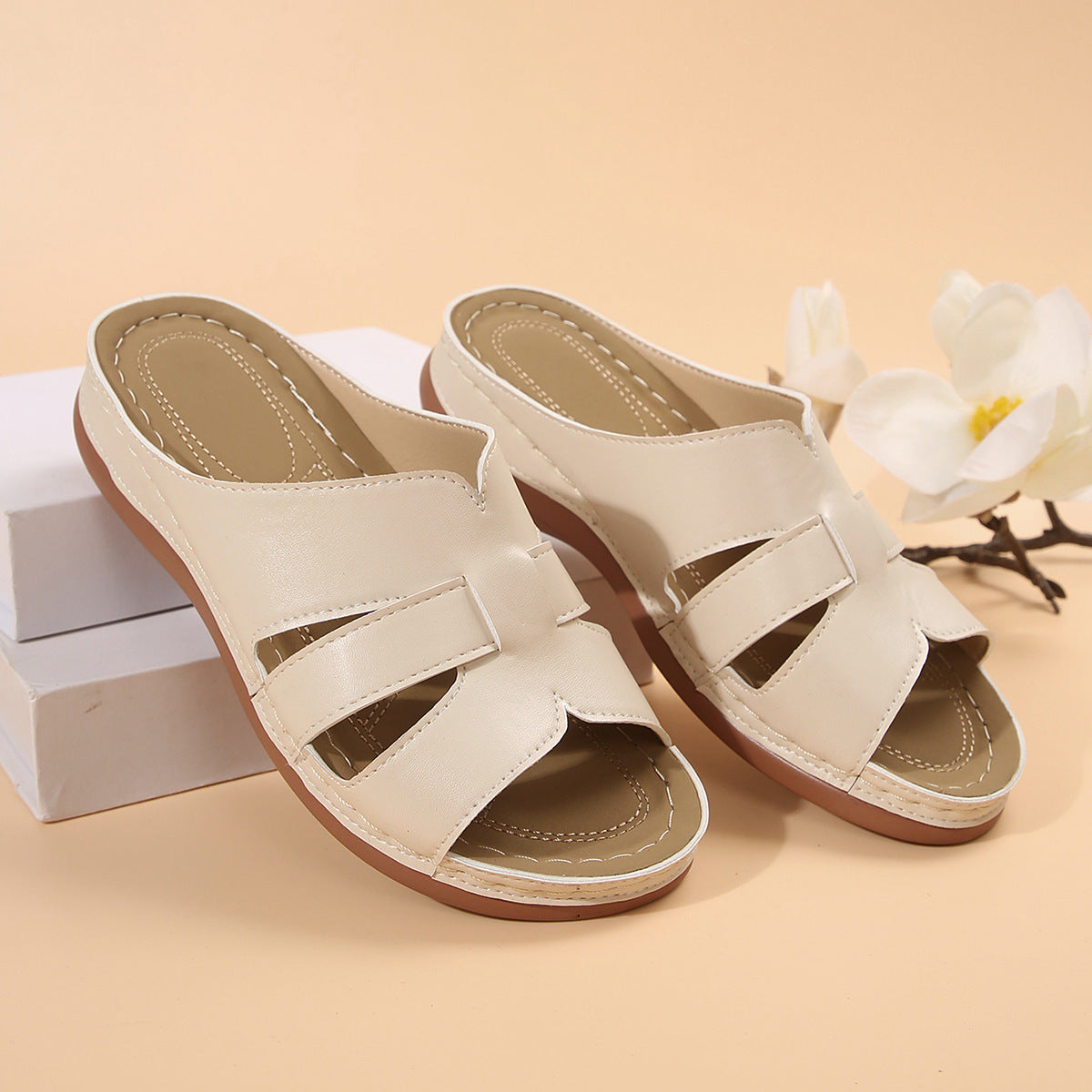 Vintage Inspired Orthopedic Sandals