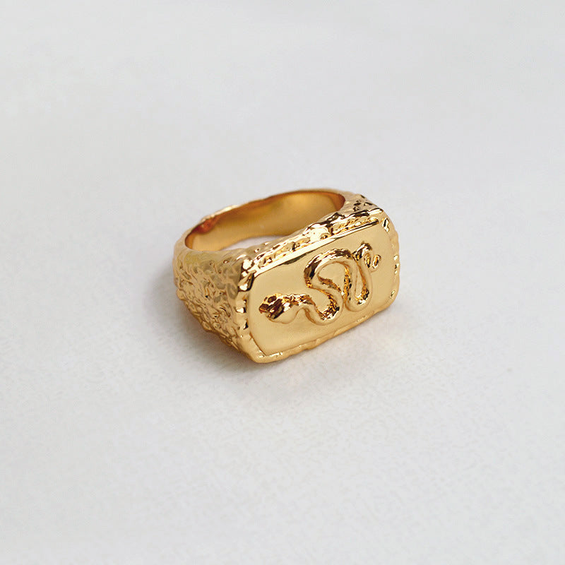 Vintage Handmade Gold Ring