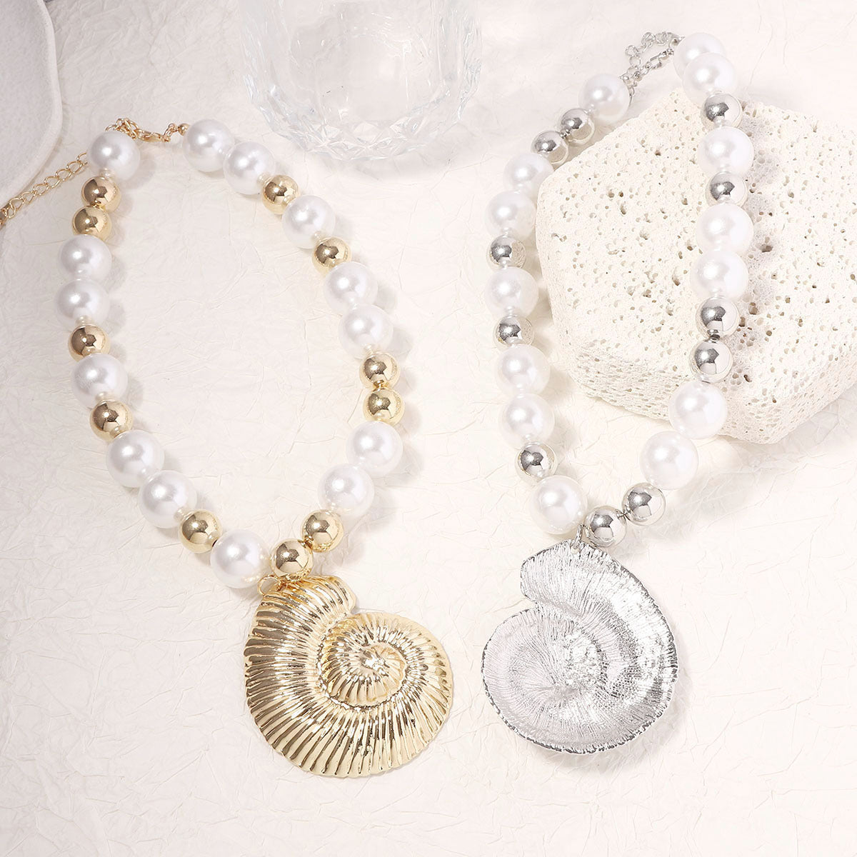 Delicate Artisan Pearl Chain