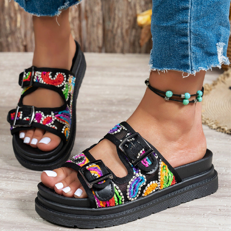 Vintage Inspired Orthopedic Sandals