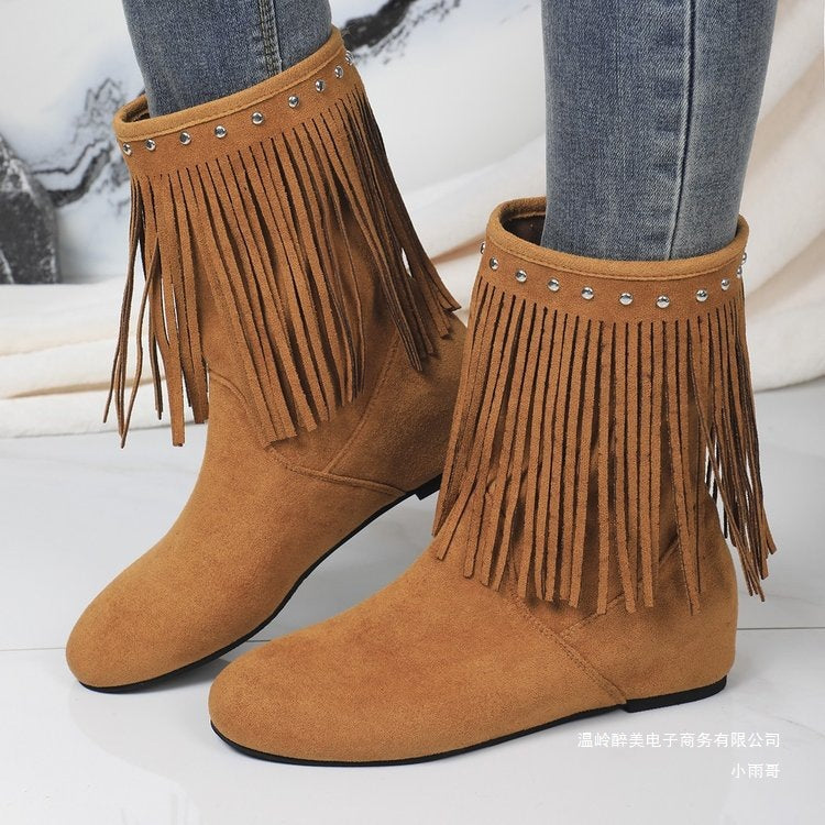 Chic Orthopedic Boots with Unique Design