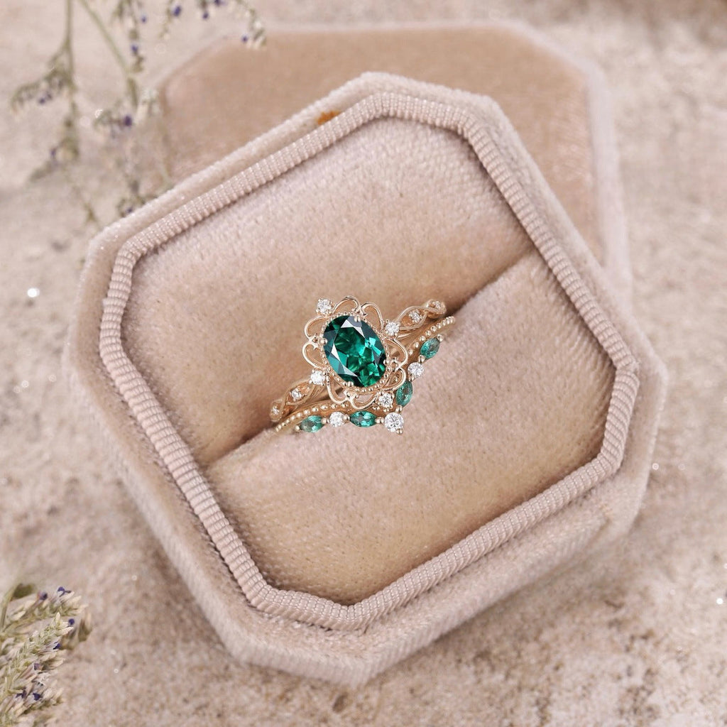Delicate Artisan Gold Ring