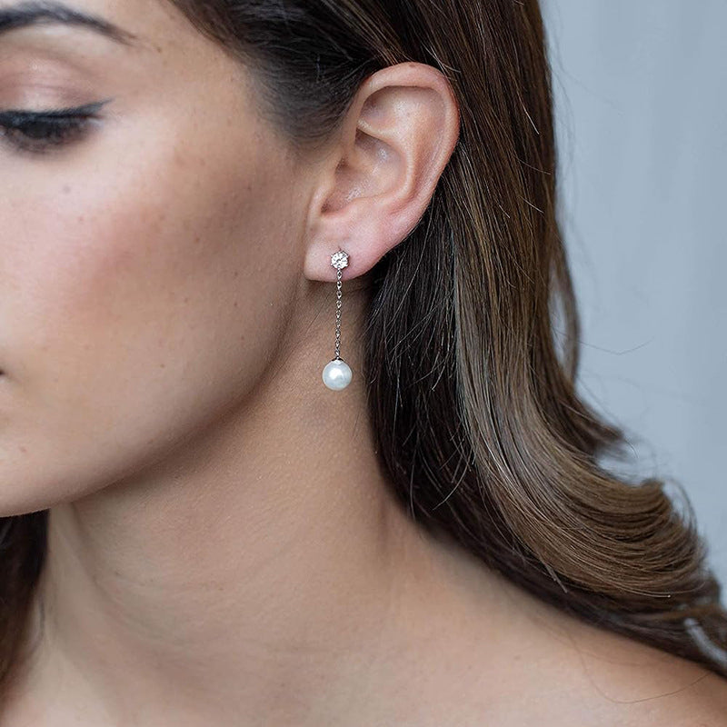 Romantic Pearl Earring for Special Moments