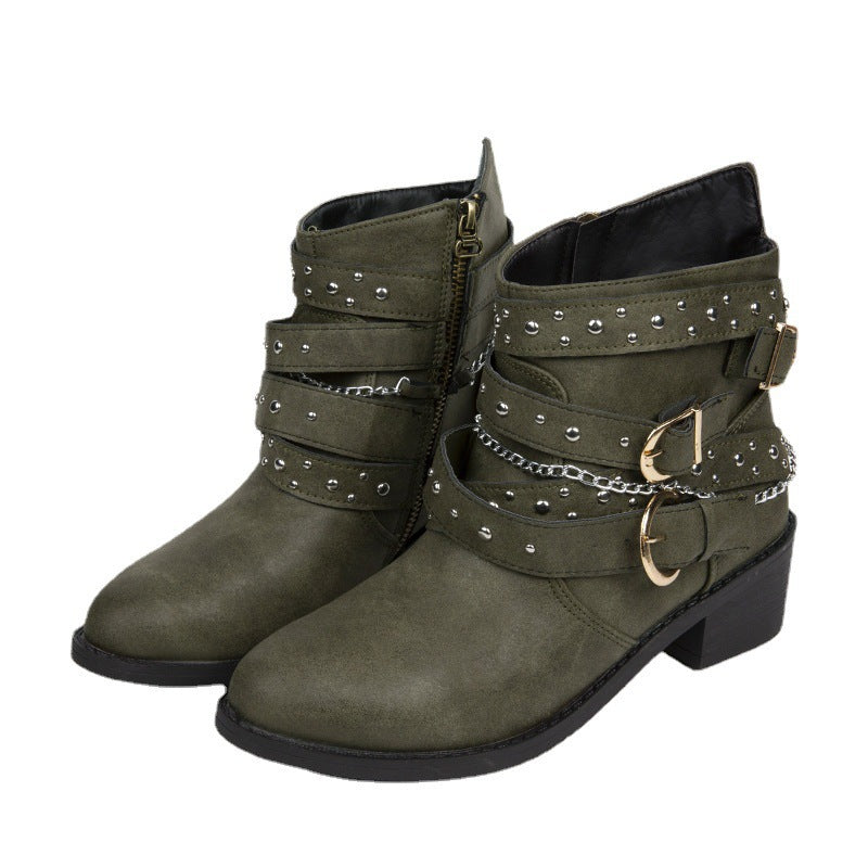 Chic Orthopedic Boots with Unique Design