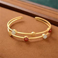 Delicate Artisan Gold Bracelet