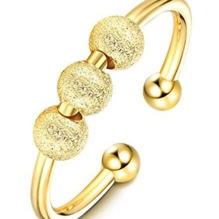 Delicate Artisan Gold Ring