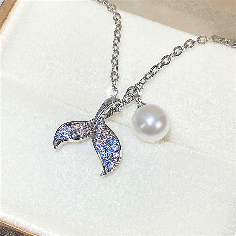Delicate Artisan Pearl Necklace