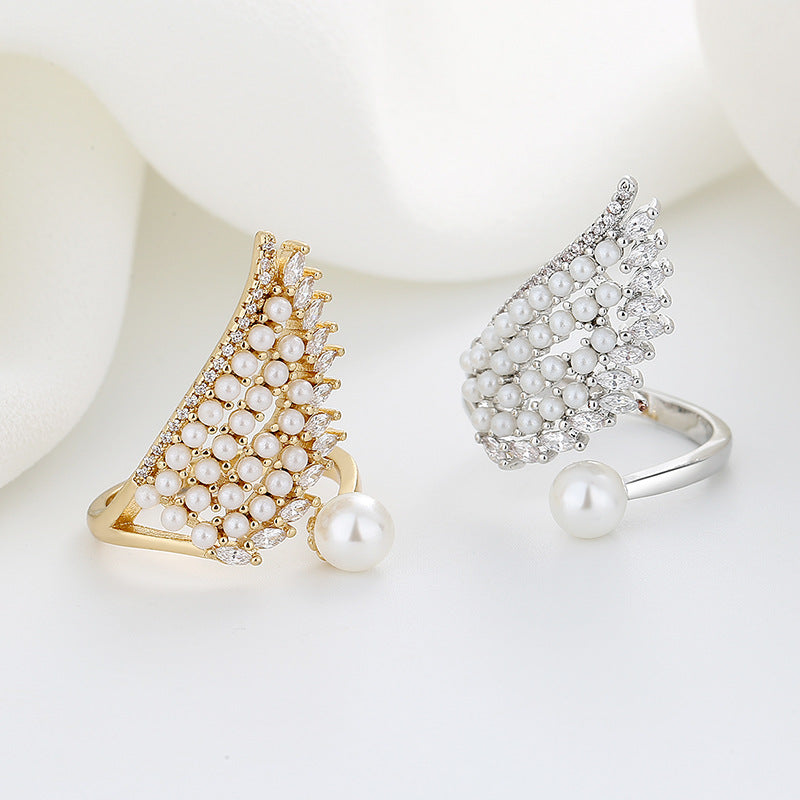 Classic Pearl Ring with Timeless Appeal