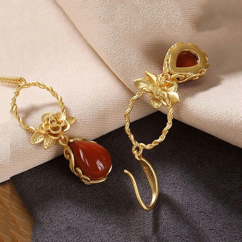 Delicate Artisan Silver Earring