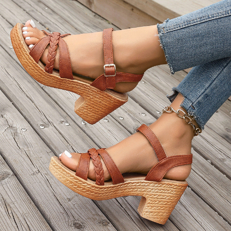 Vintage Inspired Orthopedic Sandals
