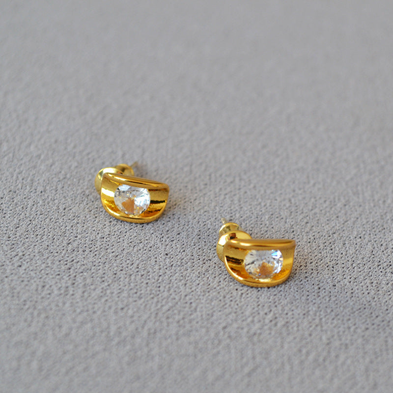 Delicate Artisan Silver Earring