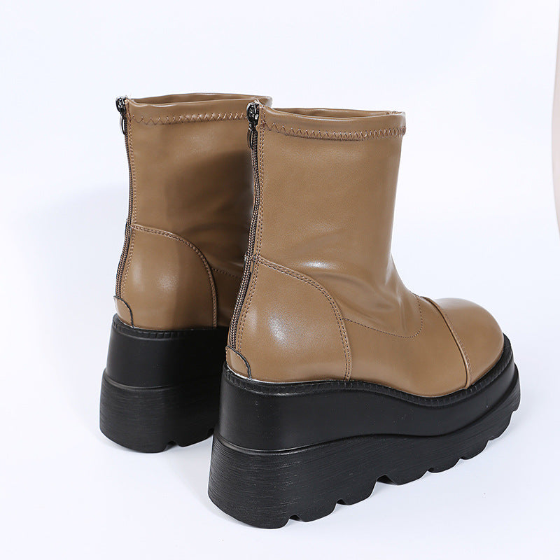 Chic Orthopedic Boots with Unique Design