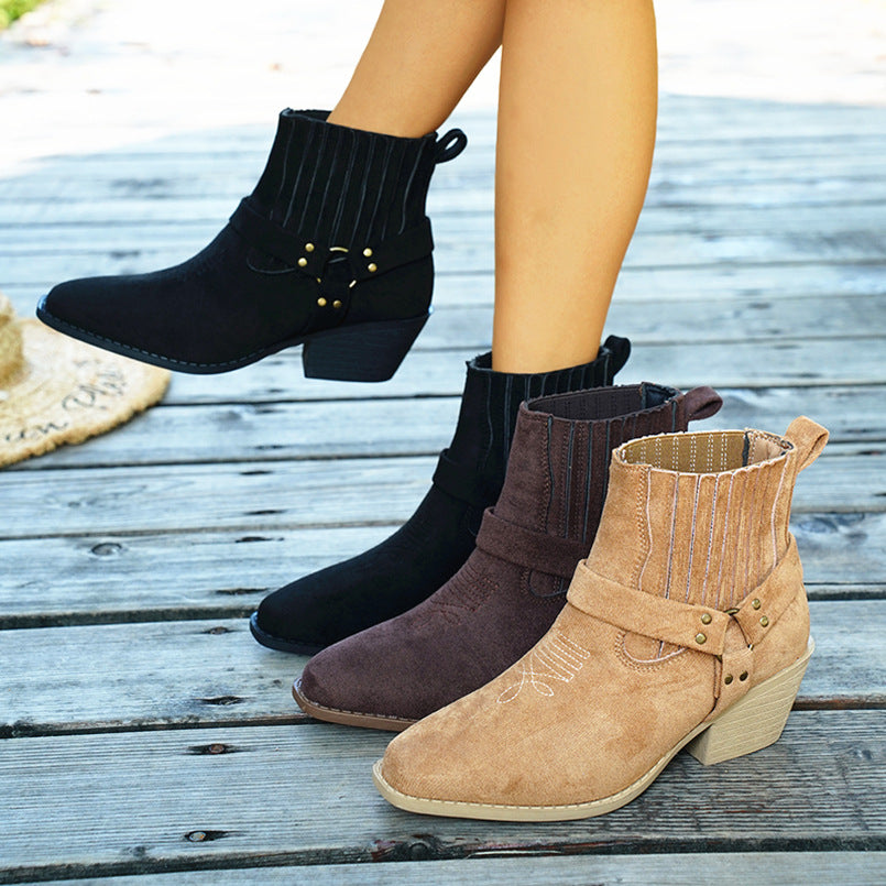Classic Orthopedic Boots with Timeless Style