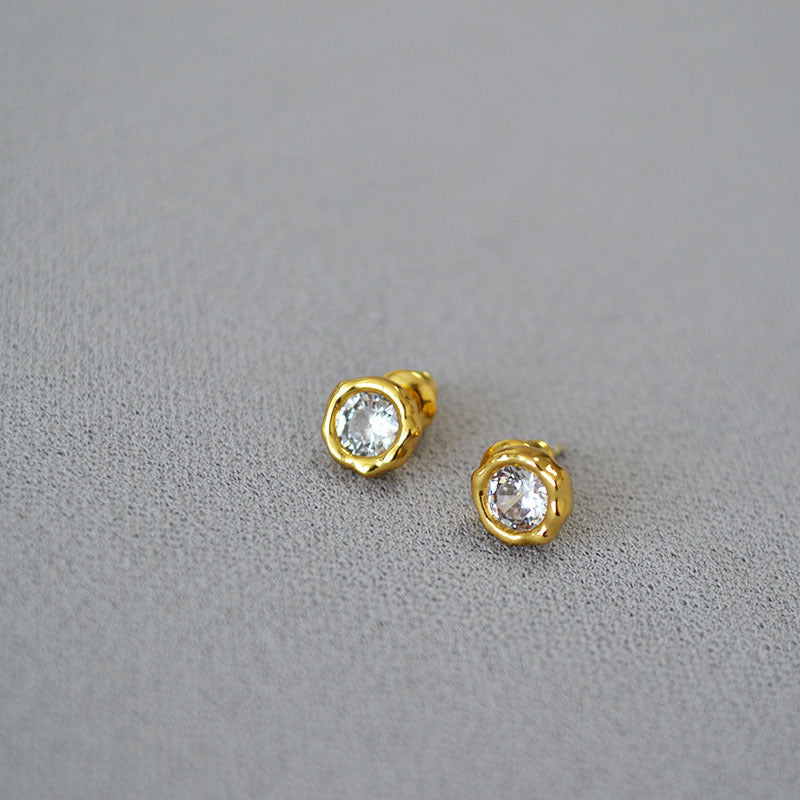 Vintage Handmade Silver Earring