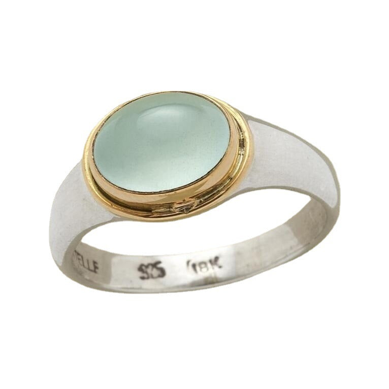 Delicate Artisan Gold Ring