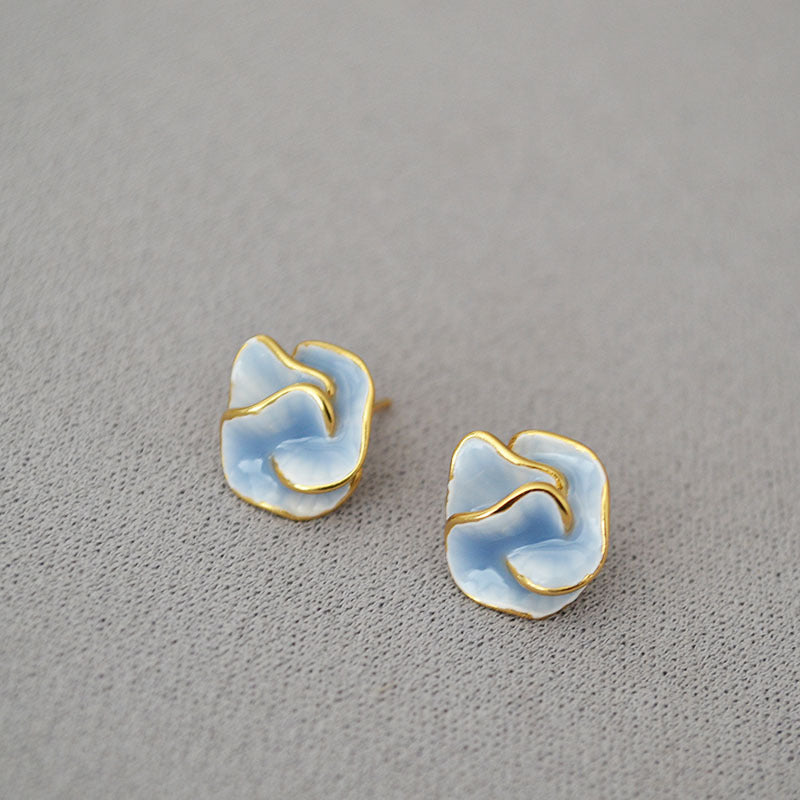 Delicate Artisan Silver Earring