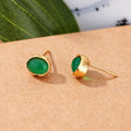 Vintage Handmade Gold Earring