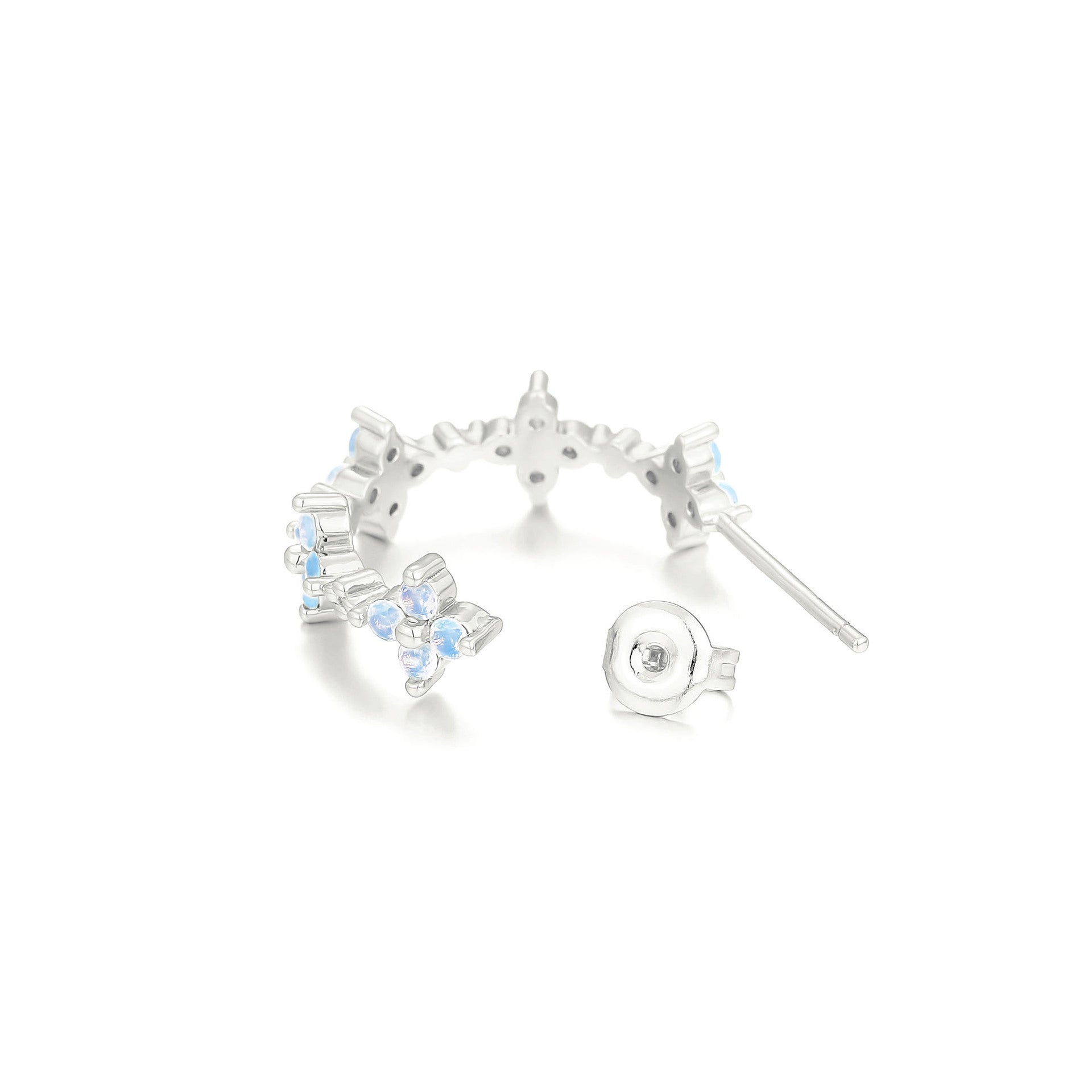 Beautiful Silver Earring with Unique Style