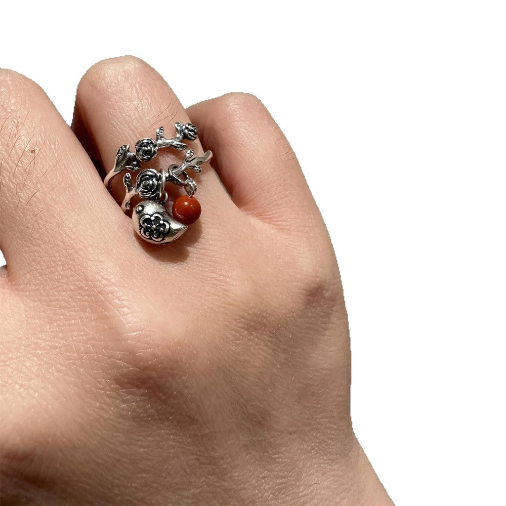 Delicate Artisan Silver Ring