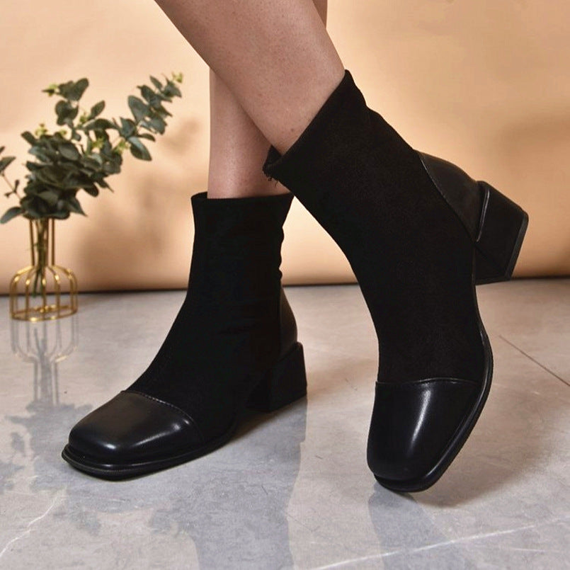 Chic Orthopedic Boots with Unique Design