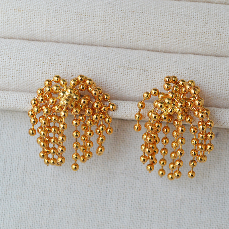 Delicate Artisan Silver Earring