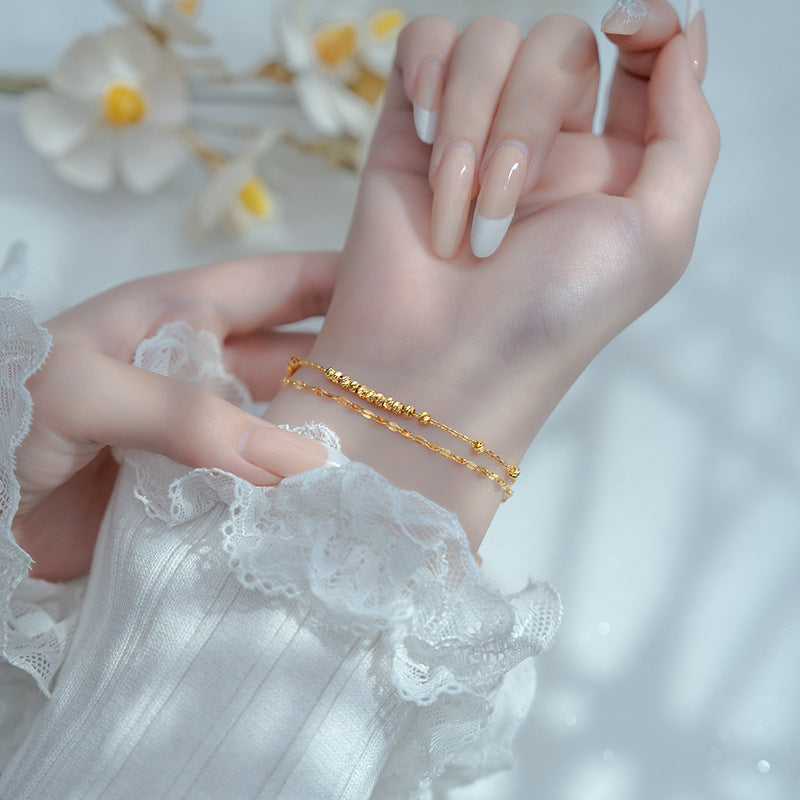 Vintage Handmade Gold Bracelet