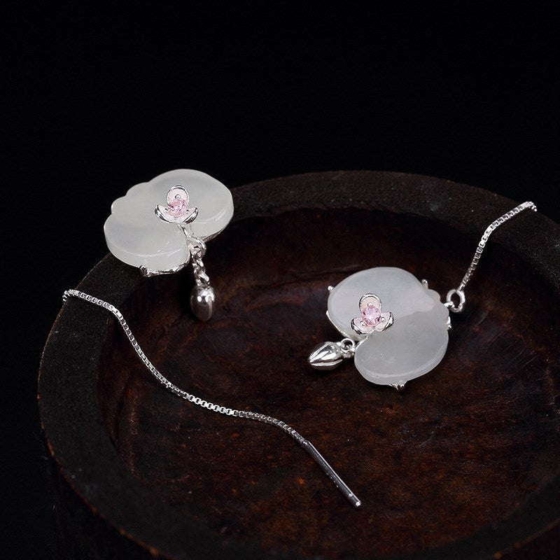Delicate Artisan Silver Earring